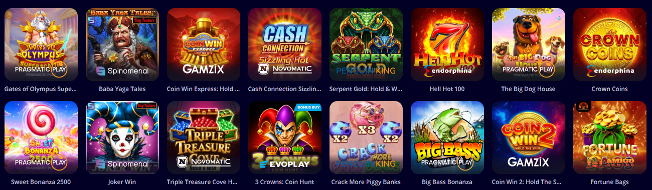 Slotoro games